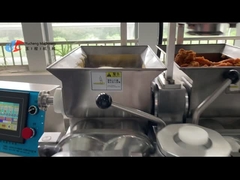 खाद्य स्नैक बनाने वाली एन्क्रस्टिंग मशीन उत्पादन लाइन